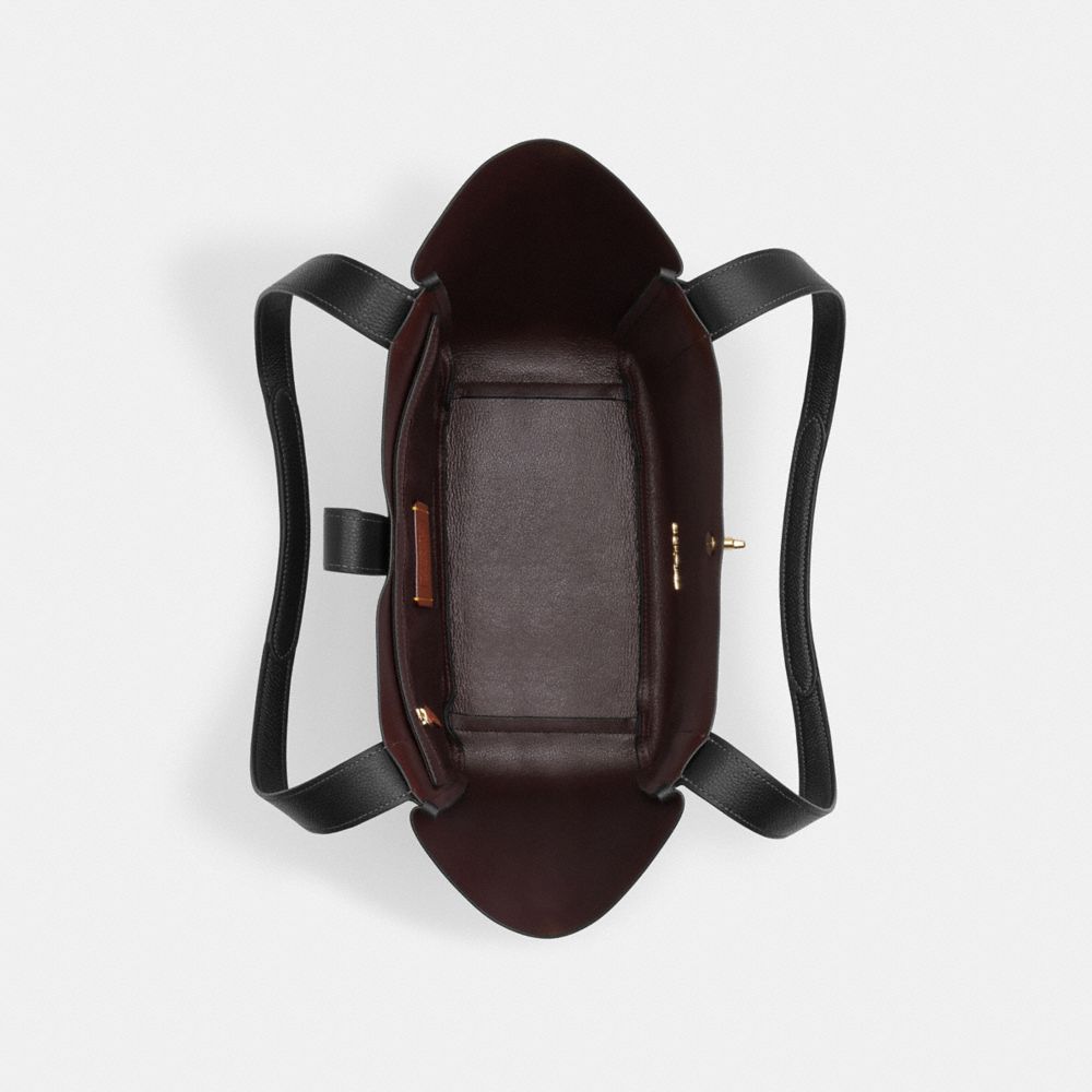 Hadley Turnlock Tote Bag