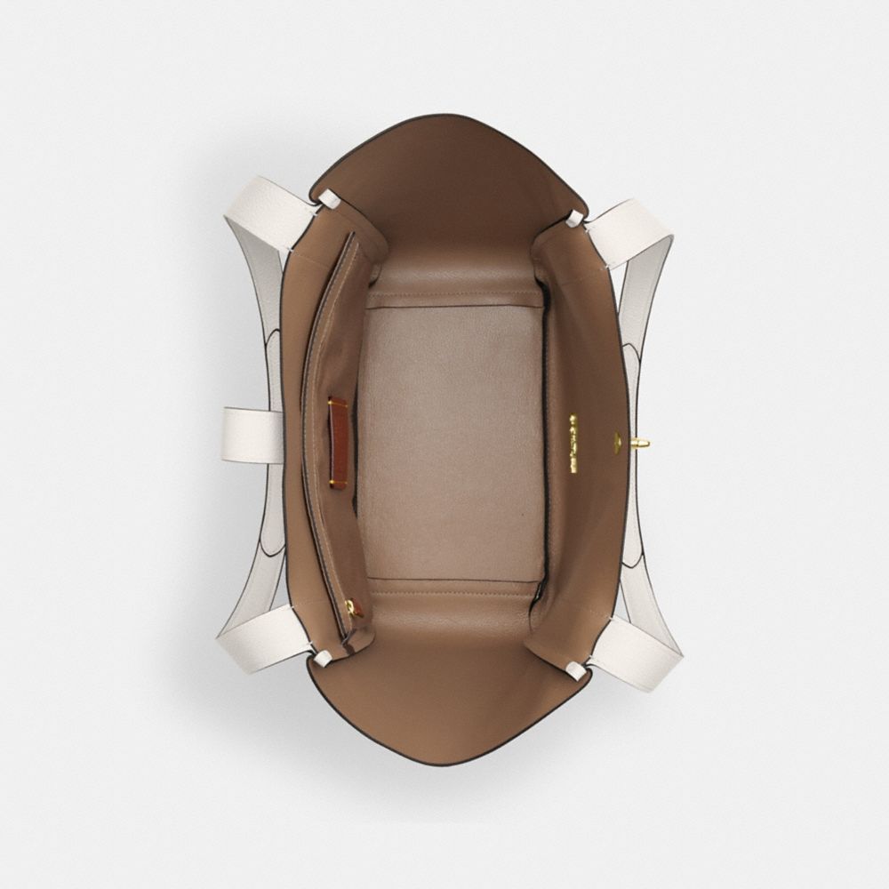 Hadley Turnlock Tote Bag