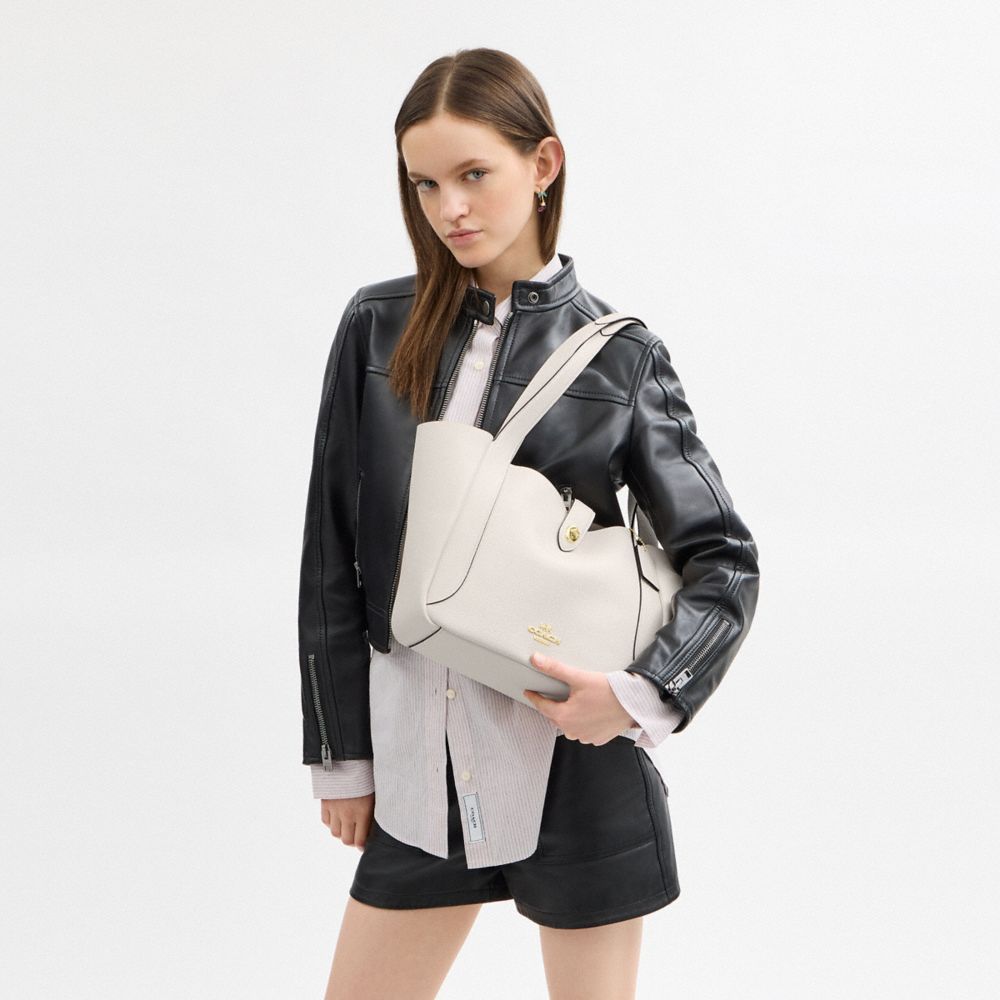 Hadley Turnlock Tote Bag