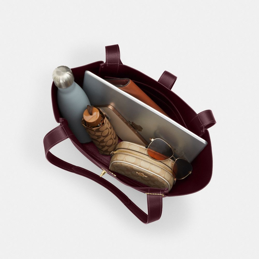 Hadley Turnlock Tote Bag