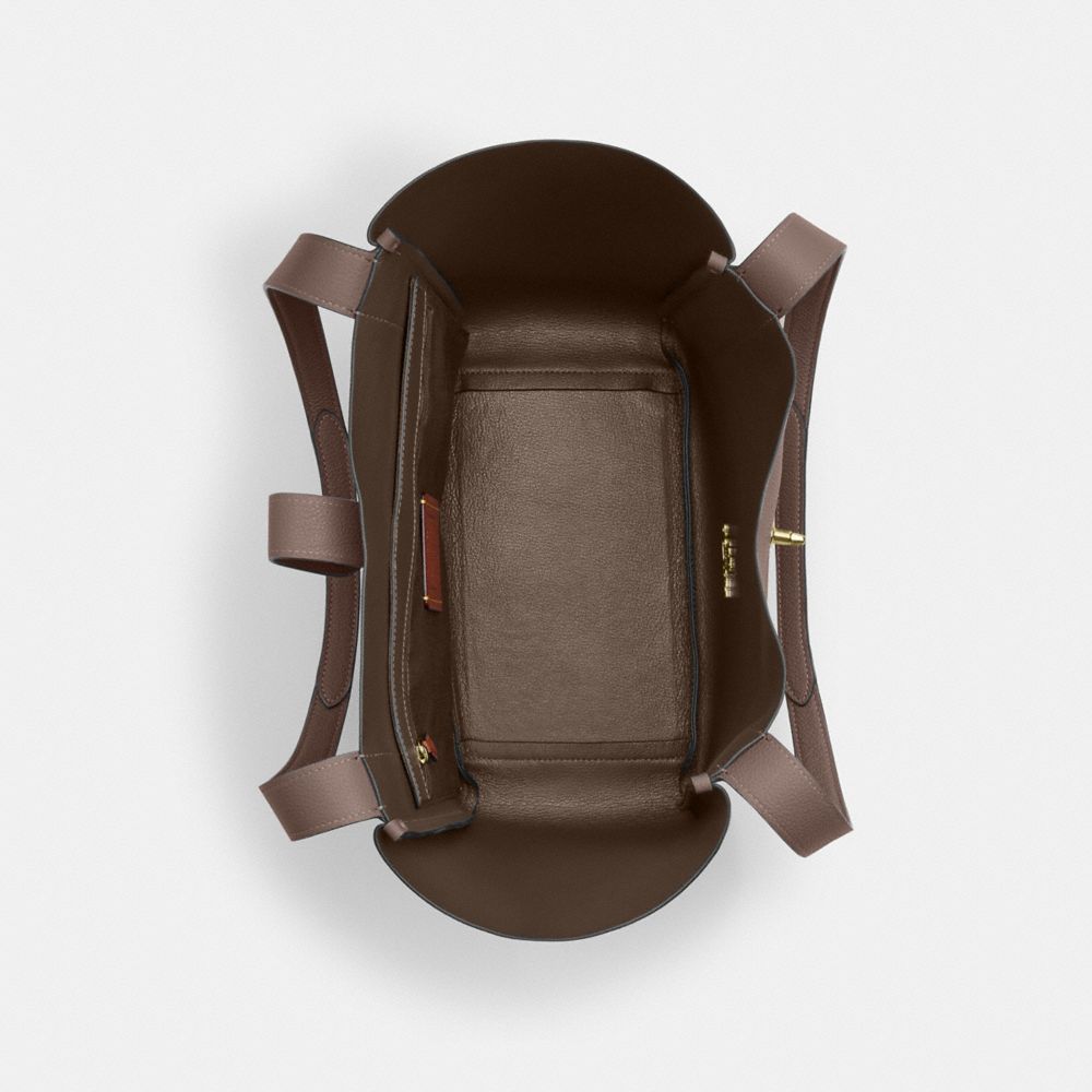Hadley Turnlock Tote Bag