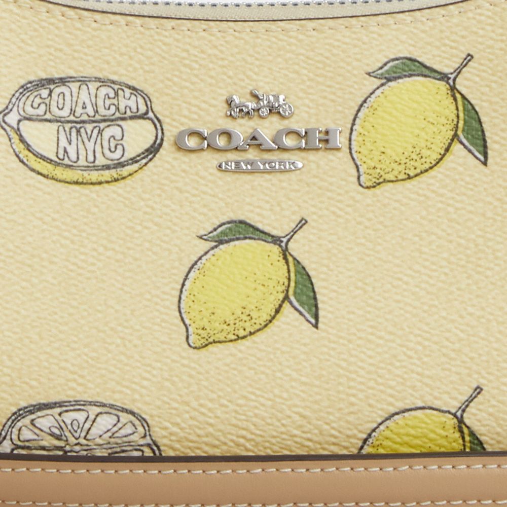 Teri Mini Crossbody Bag With Lemon Print