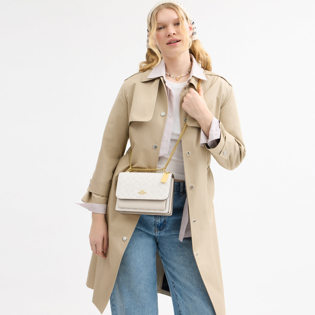 Klare Crossbody Bag In Signature Canvas