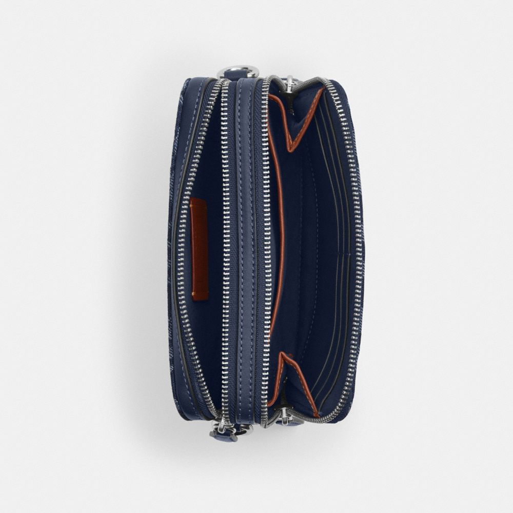 Charter Crossbody Bag 19 In Signature Denim