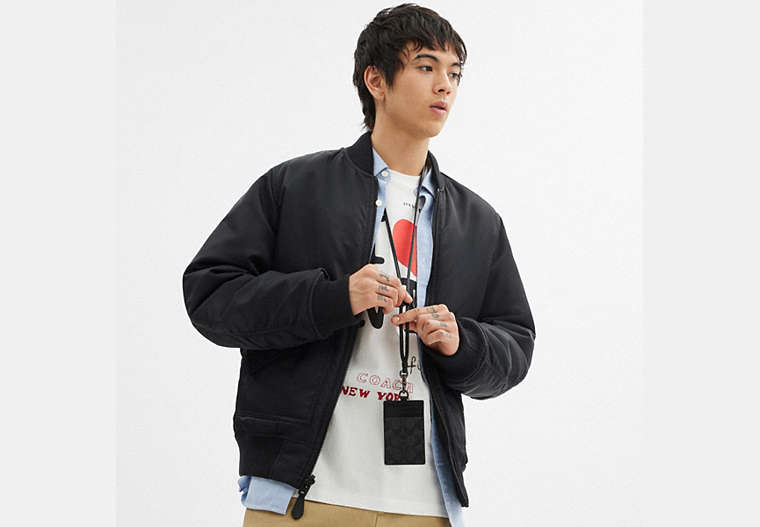 Id Lanyard In Signature Canvas
