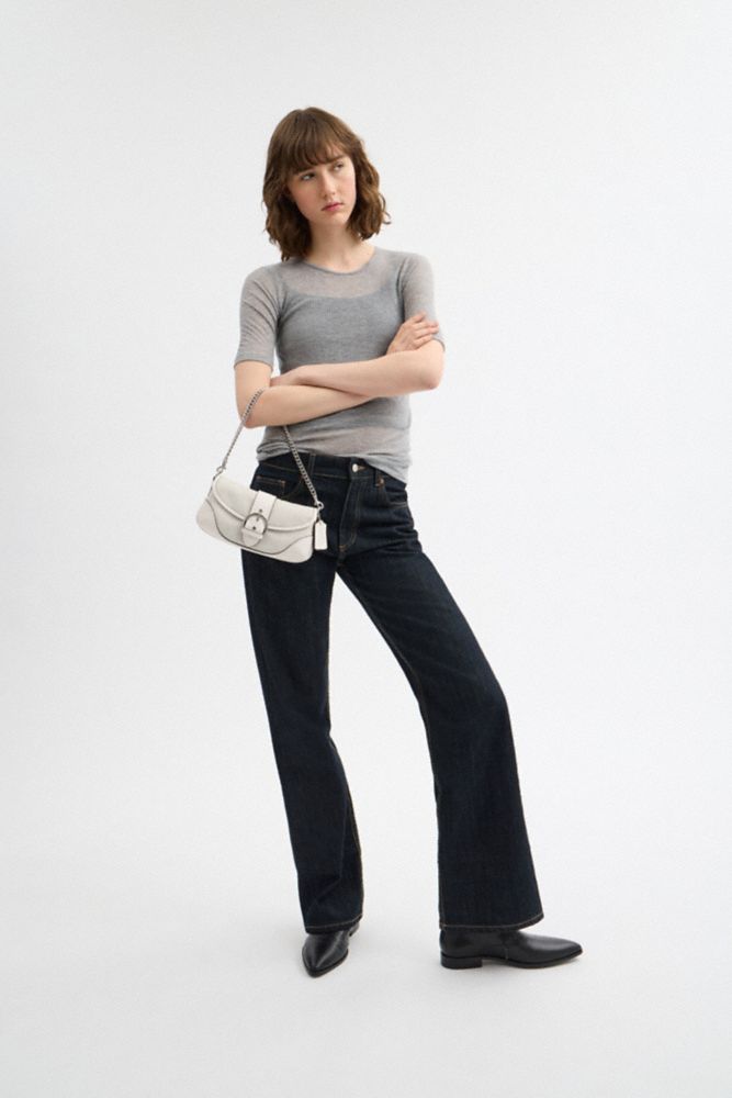 Soho Bag 25 In Signature Jacquard
