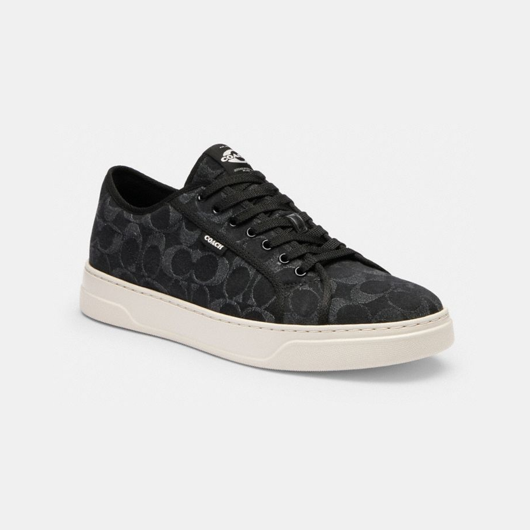 Canvas Sneaker In Signature Denim