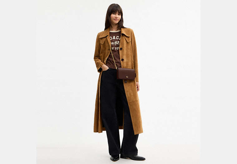 Mila Crossbody Bag With Signature Canvas