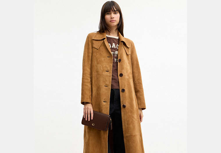 Mila Crossbody Bag With Signature Canvas