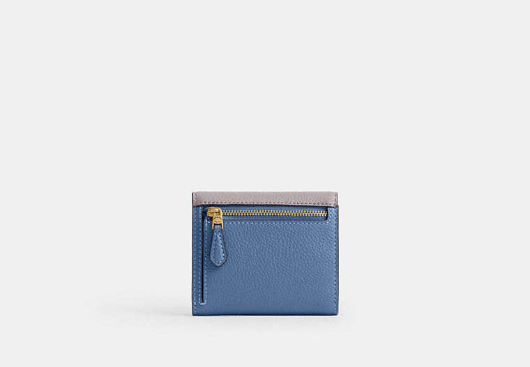 Mila Small Flap Wallet In Colorblock
