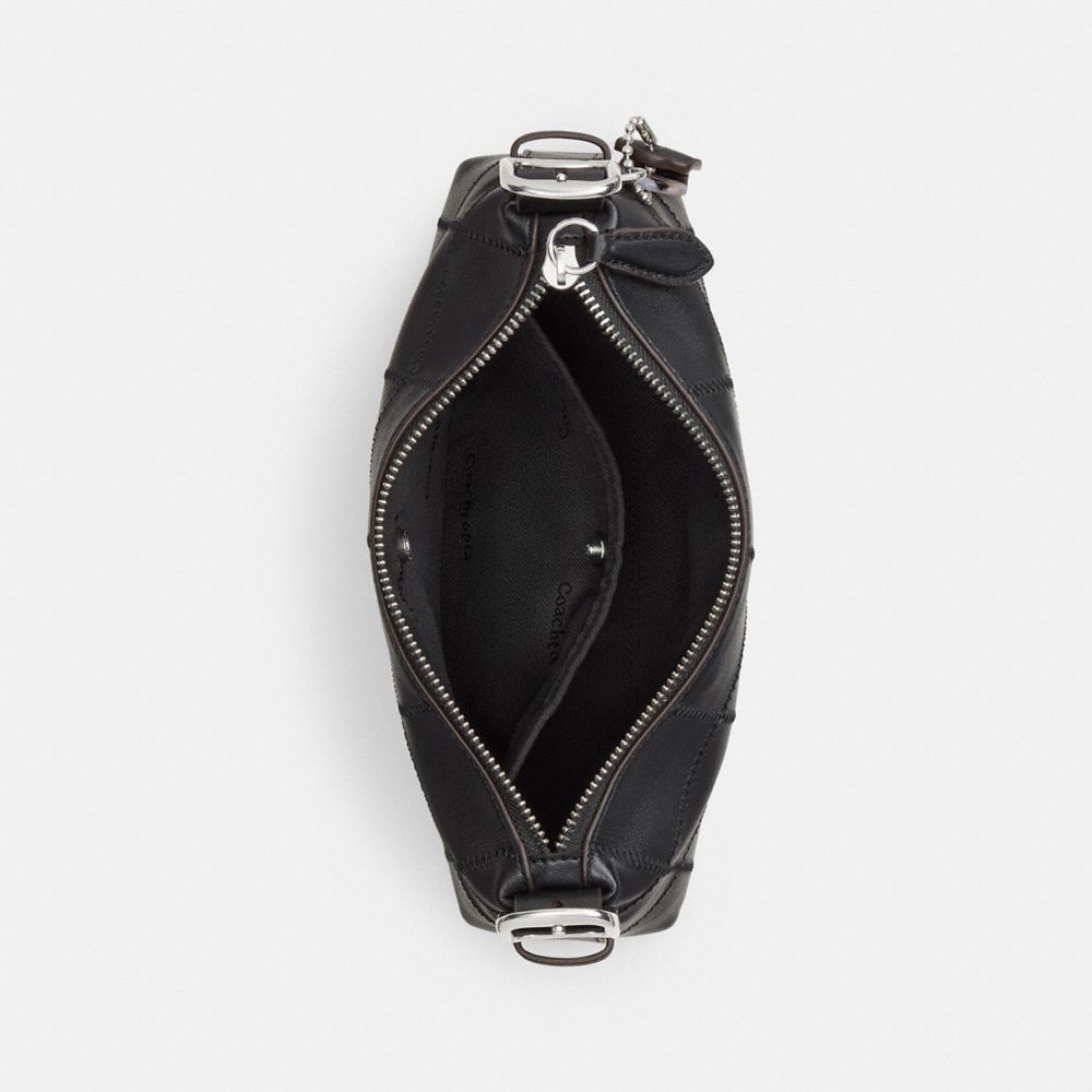 Alter/Ego Small Slouchy Shoulder Bag In Checkerboard Upcrafted Leather