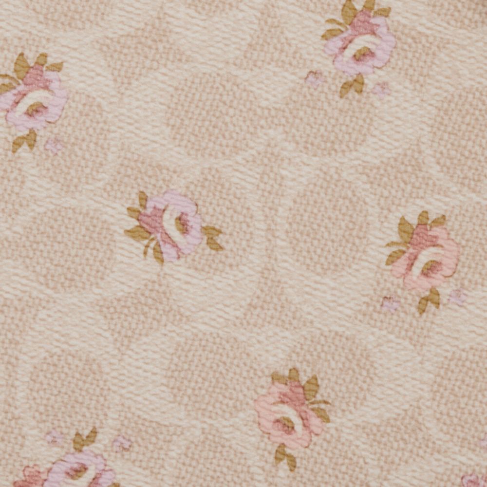 Notebook In Signature Canvas With Floral Print