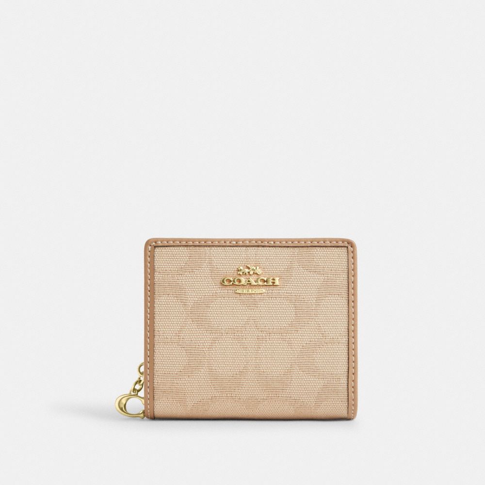 Snap Wallet With Cherry Print
