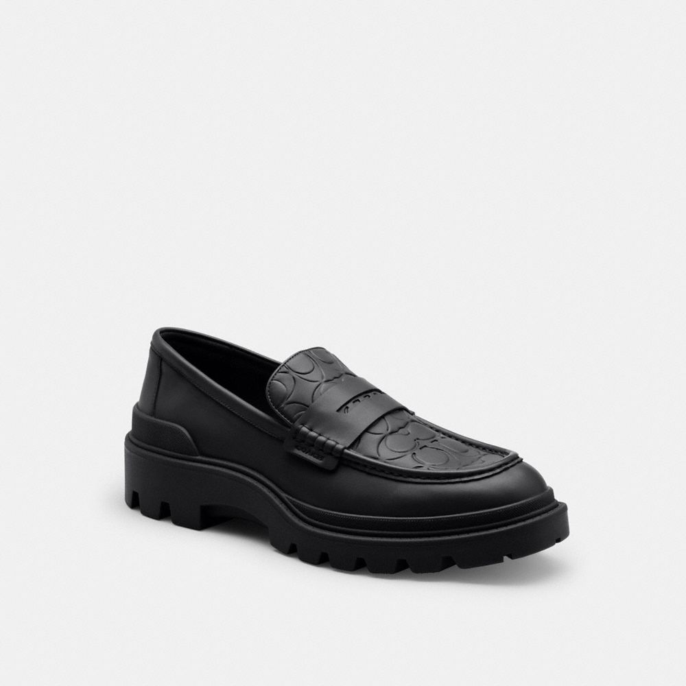 Loafer With Signature Print