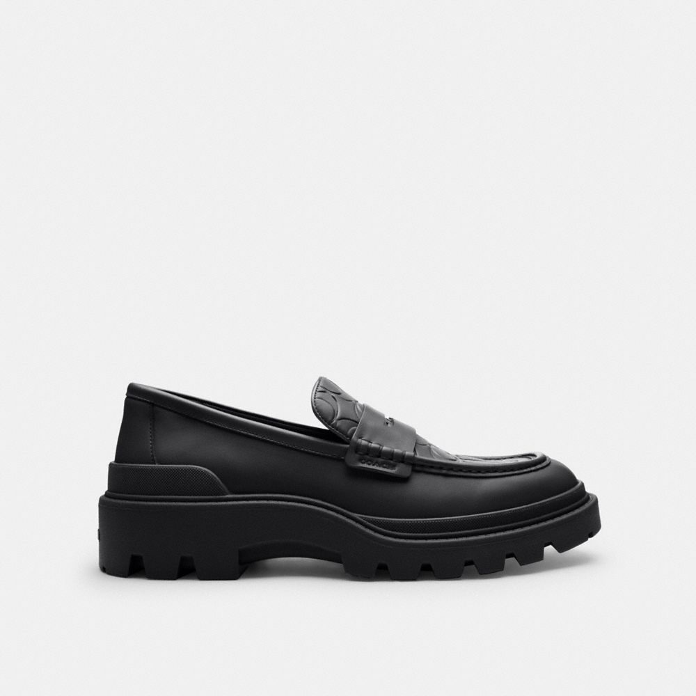 Loafer With Signature Print