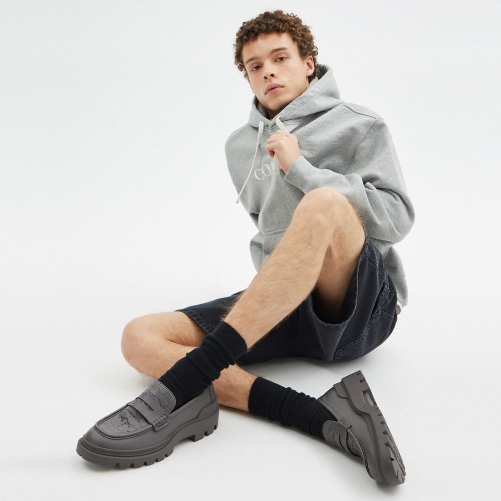 Loafer With Signature Print