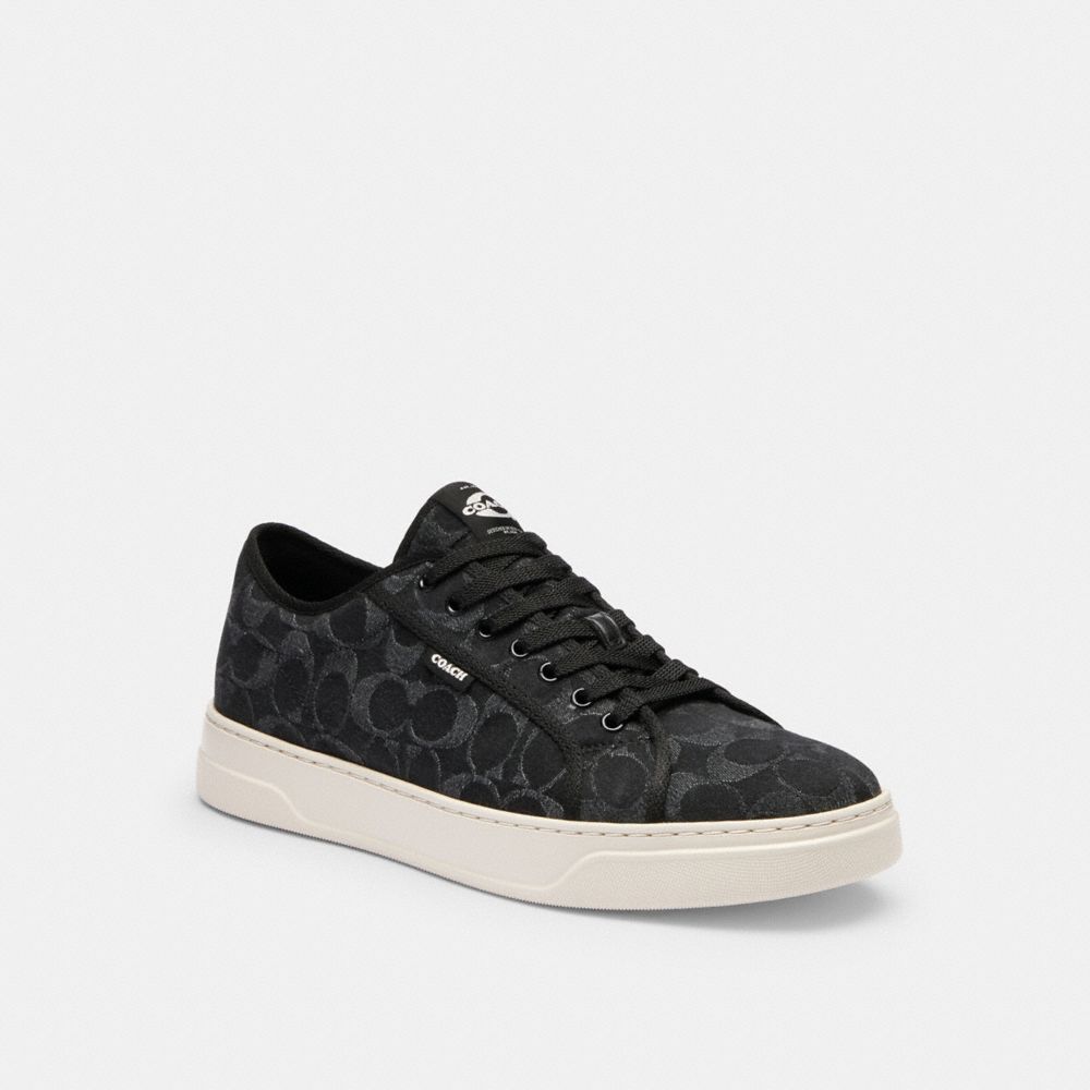 Canvas Sneaker In Signature Denim
