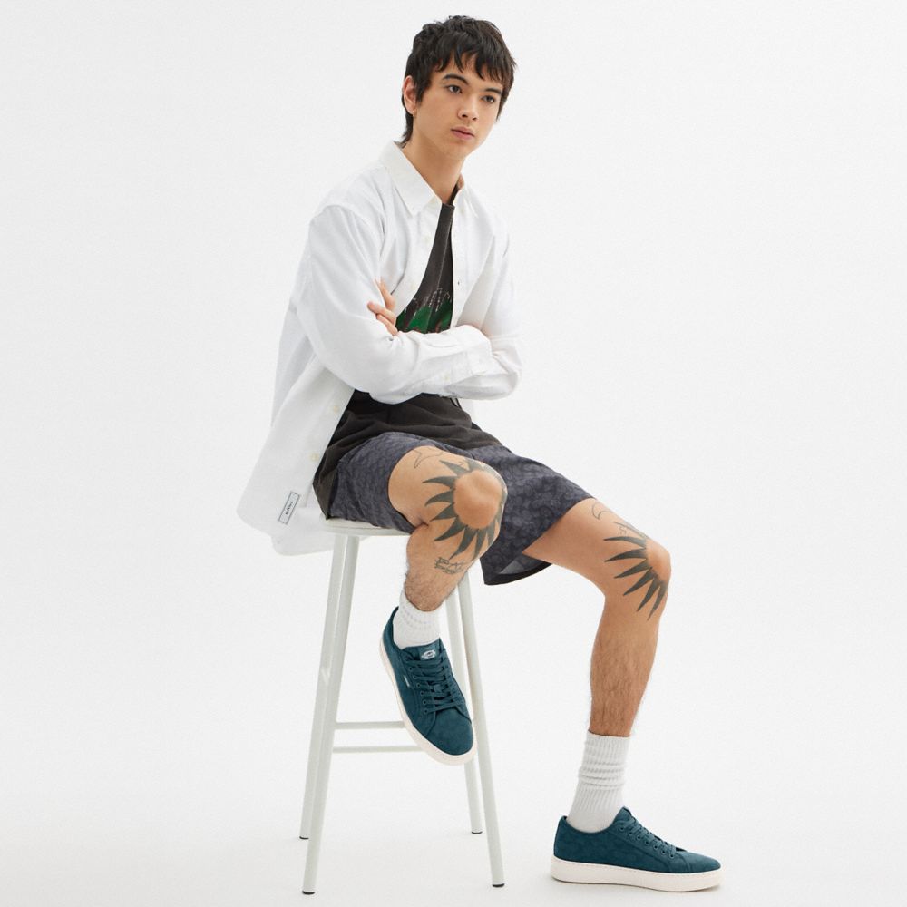 Sneaker In Signature Jacquard