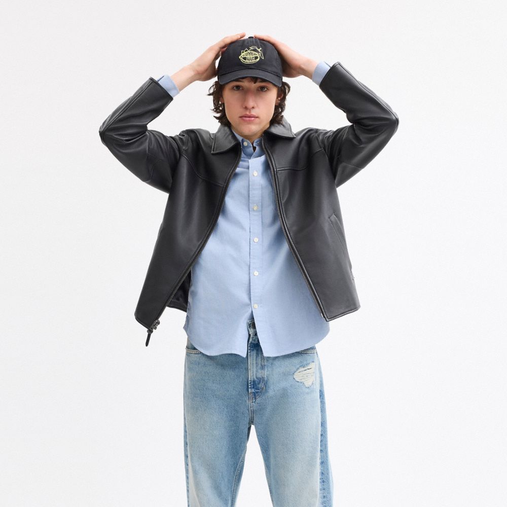 Retro Sliced Lemon Print Baseball Hat