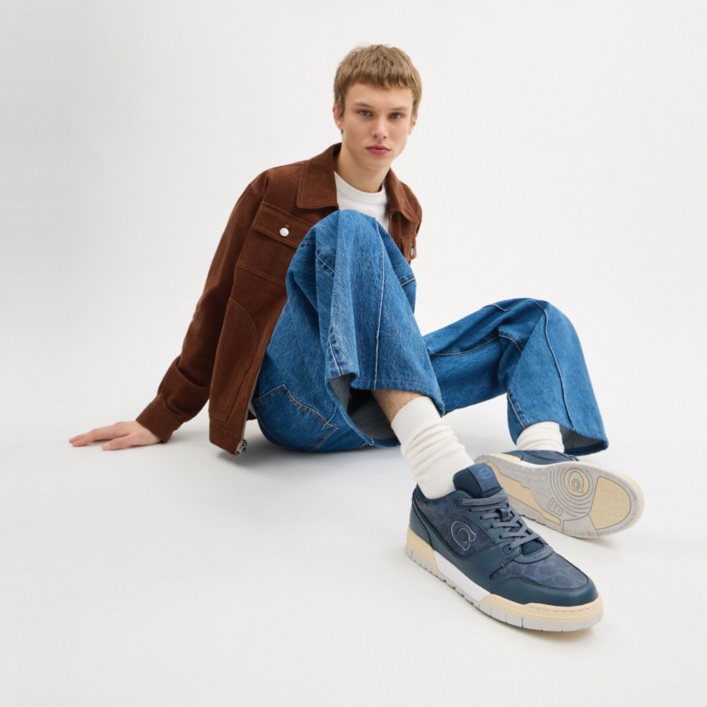 Soho Sneaker With Signature Canvas