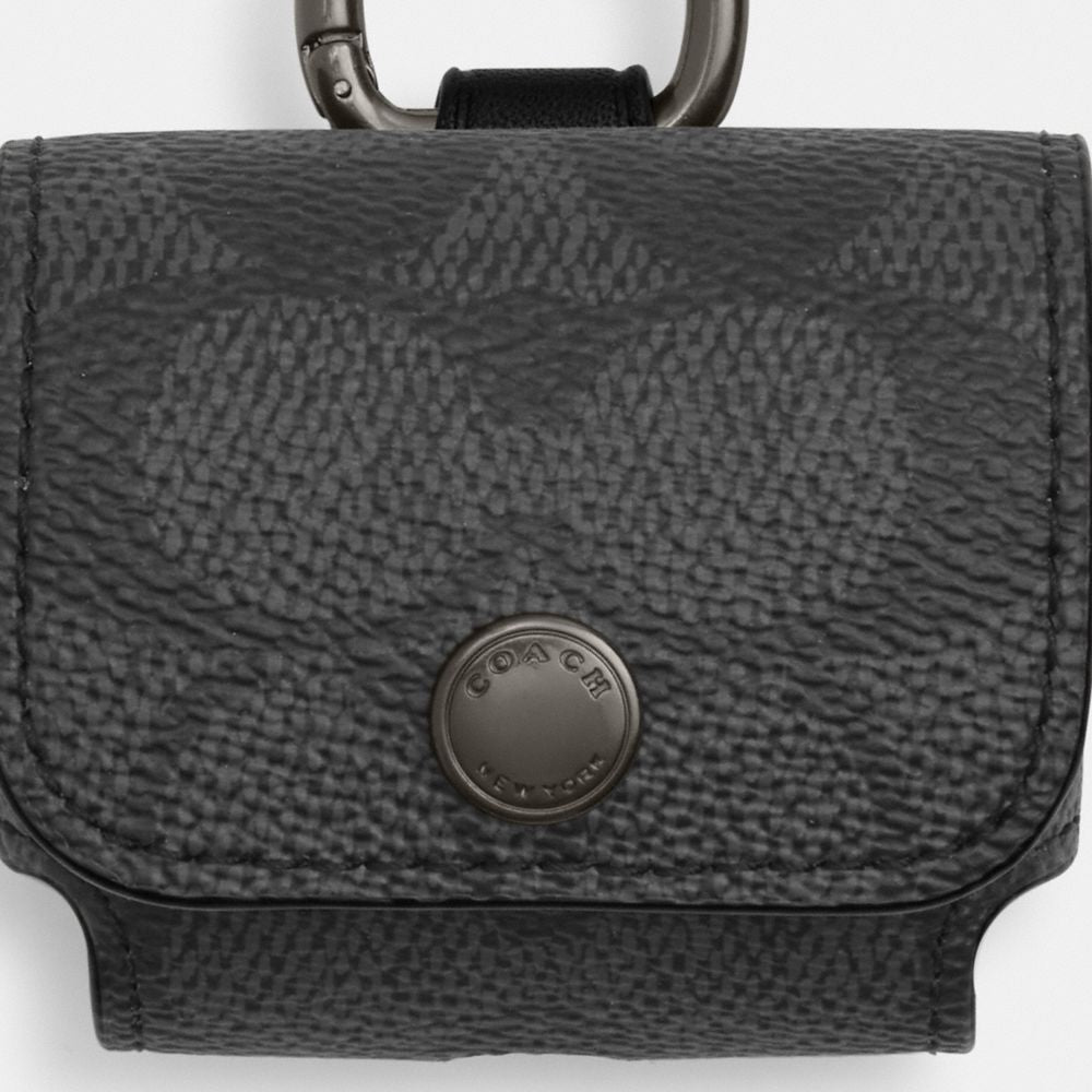 Large Wireless Earbud Pro Case In Signature Canvas