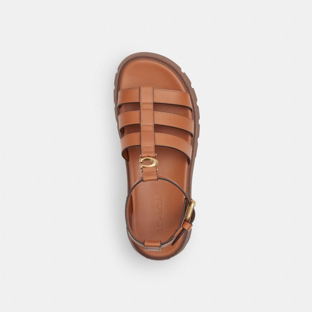 Sculpted C Platform Fisherman Sandal
