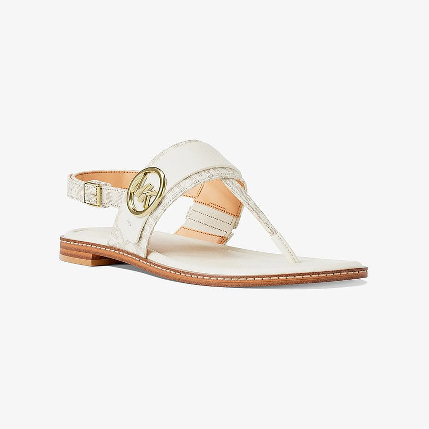 Carmen Signature Logo Thong Sandal