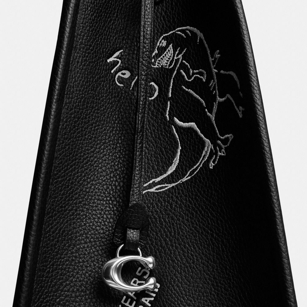 Wesley Tote With Sketch Print