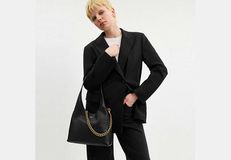 Short Chunky Curb Chain Strap
