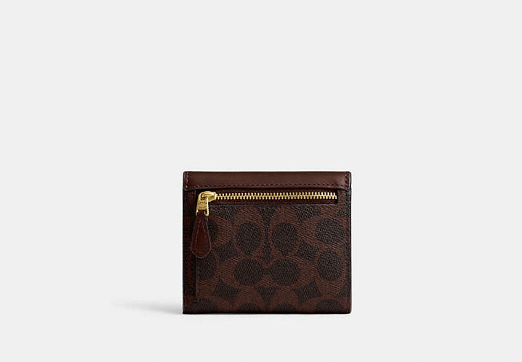 Mila Small Flap Wallet In Signature Canvas