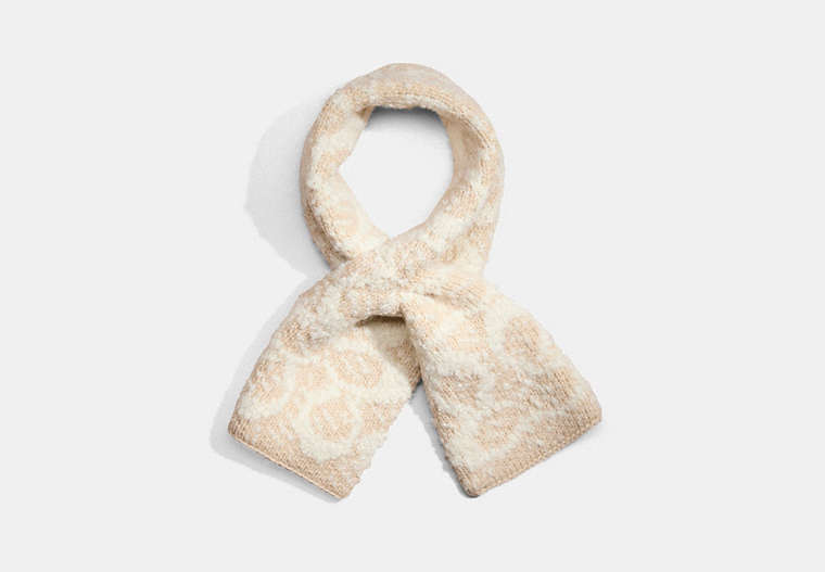 Restored Signature Cashmere Scarf