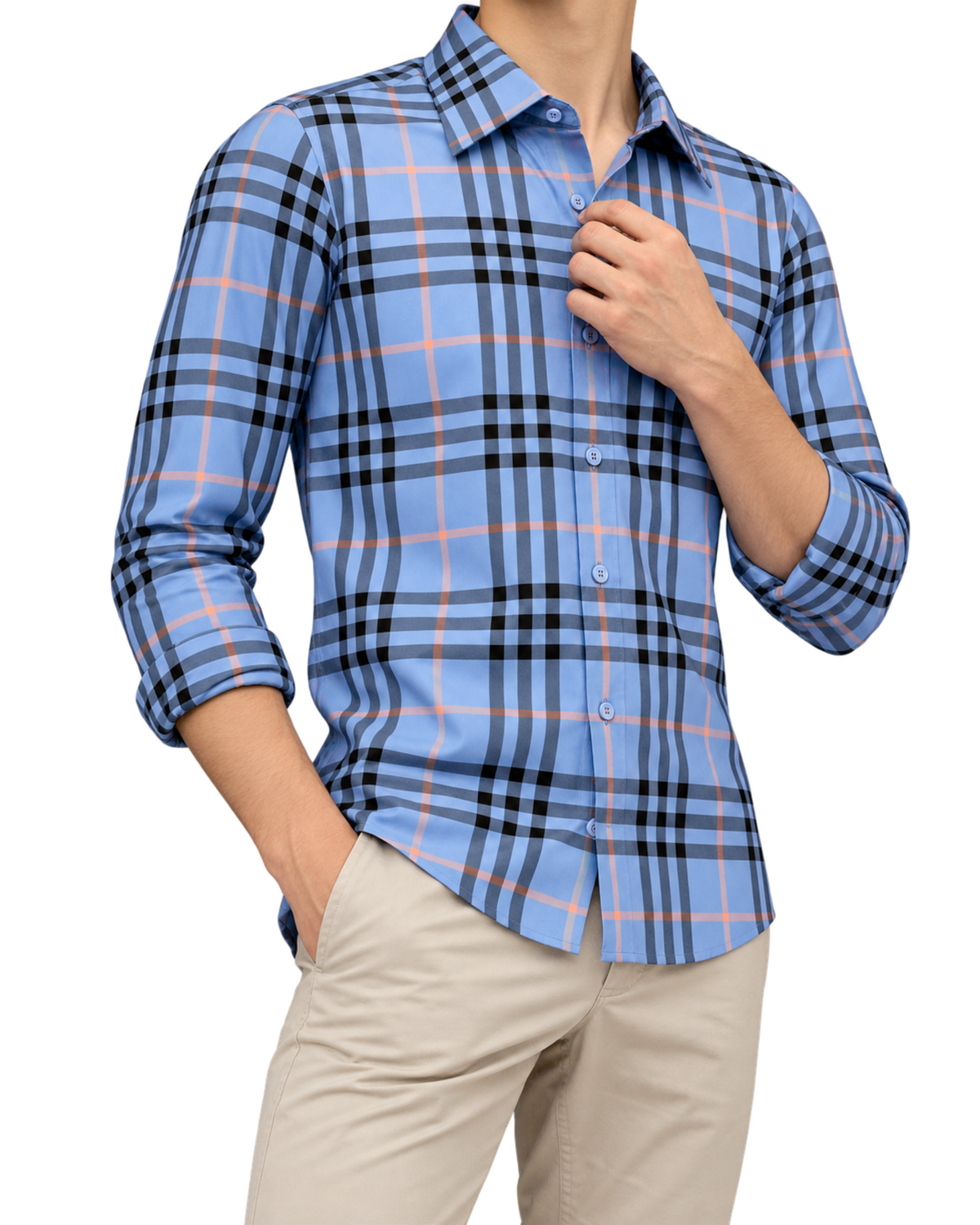 Caxbridge Check-Patterned Regular-Fit Cotton-Poplin Shirt
