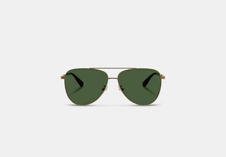 C Hardware Metal Pilot Sunglasses