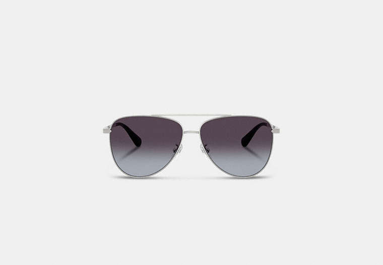 C Hardware Metal Pilot Sunglasses