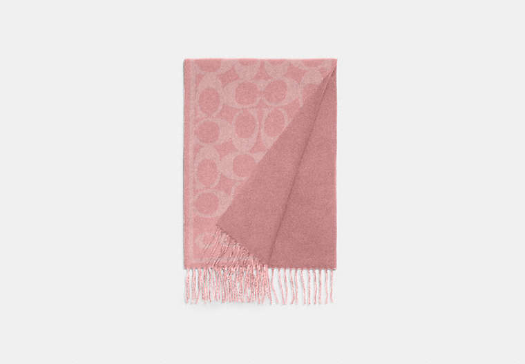 Reversible Signature Cashmere Muffler