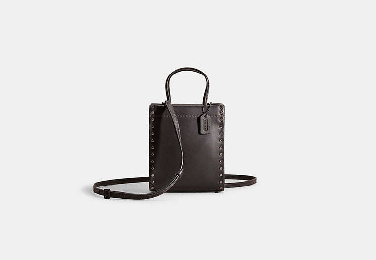 Restored Mini Cashin Tote With Crystal Rivets