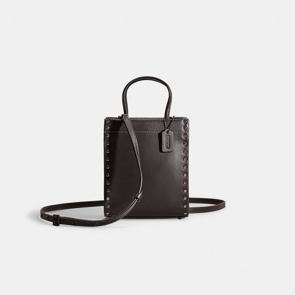 Restored Mini Cashin Tote With Crystal Rivets