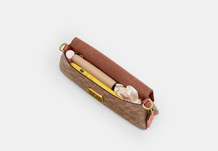 Jet Shoulder Bag In Signature Canvas
