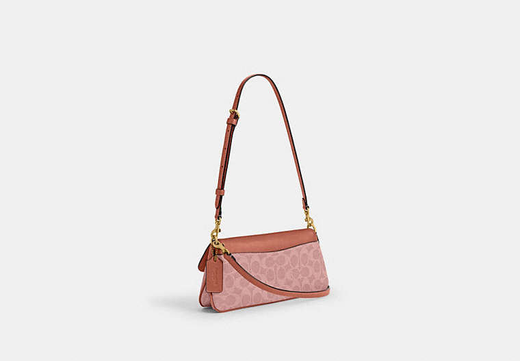 Jet Shoulder Bag In Signature Canvas
