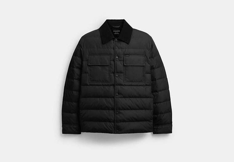 Lightweight Shirt Down Jacket In Recycled Polyester