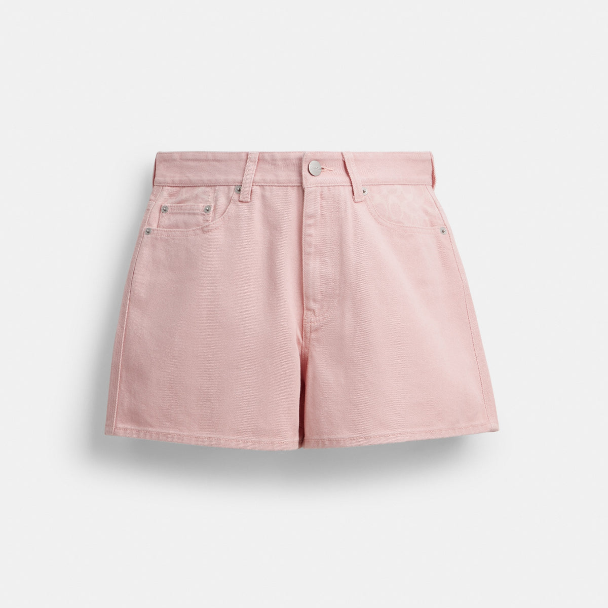 Colorful Signature Denim Shorts