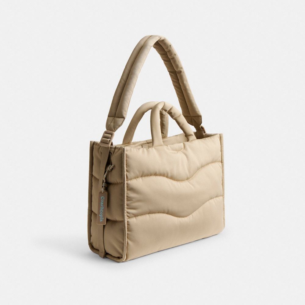 Coachtopia Loop Tote With Wavy Quilting