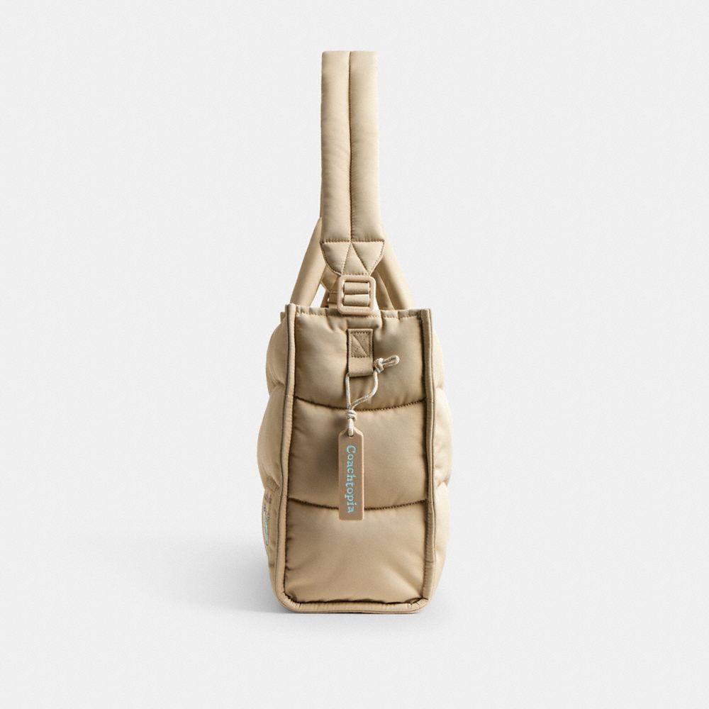 Coachtopia Loop Tote With Wavy Quilting