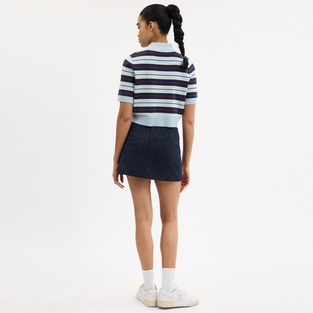 Heritage C Tailored Mini Skirt