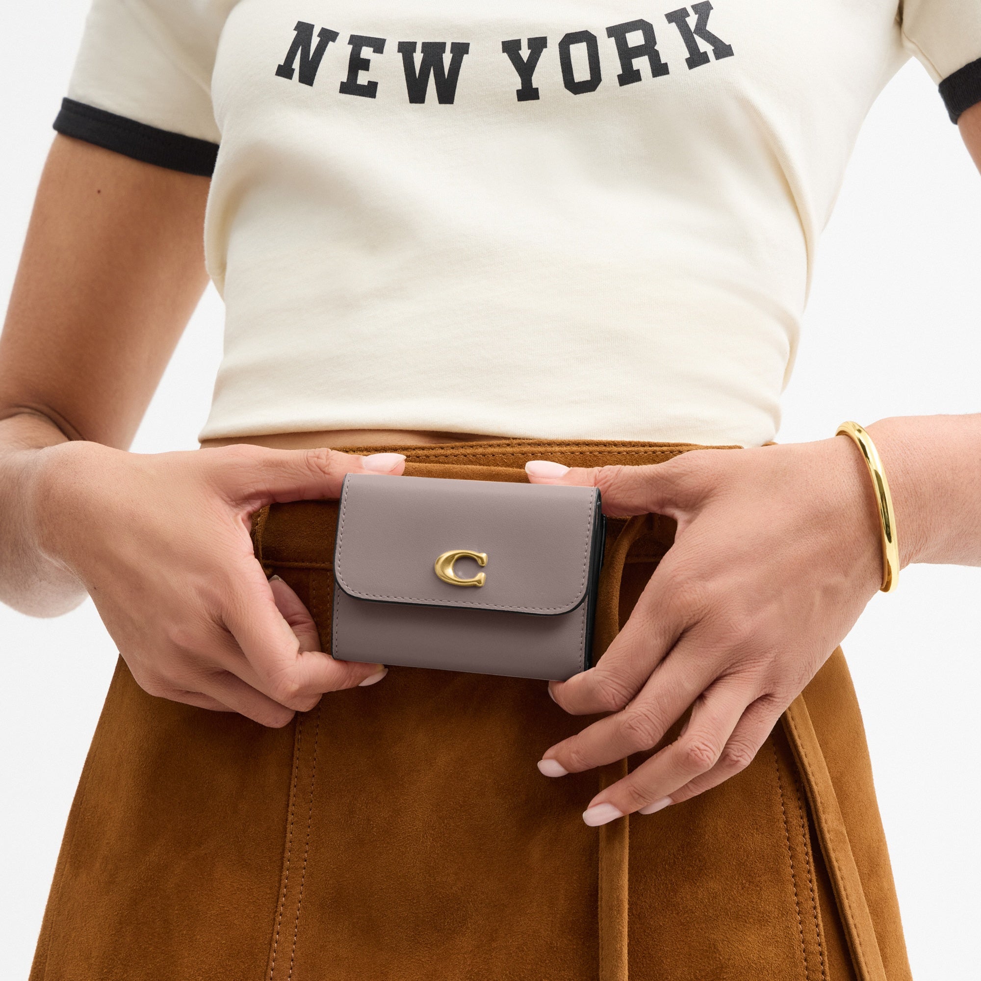 Essential Card Holder Wallet In Colorblock