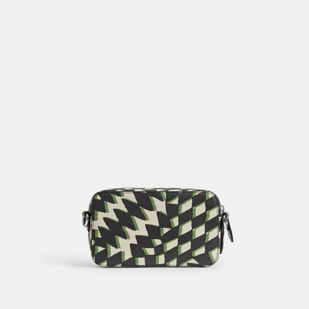 Charter Slim Crossbody Bag With Geo Check Print