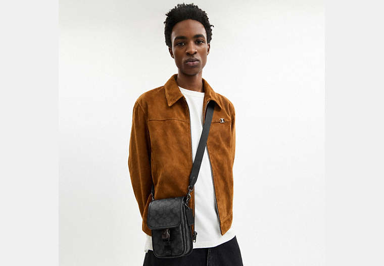 League Phone Crossbody Bag In Signature Canvas