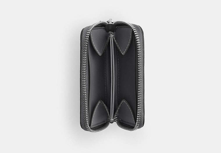 Small Zip Around Card Case In Signature Canvas