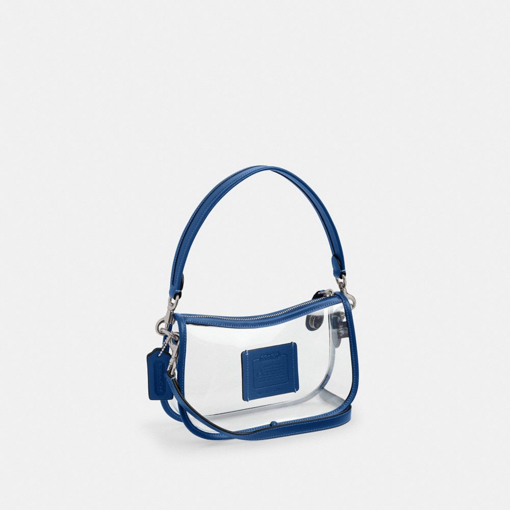 Disney X Coach Swinger Bag In Regenerative Leather With Mickey Mouse And Friends