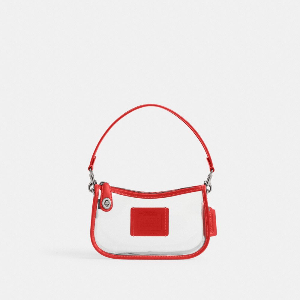 Disney X Coach Swinger Bag In Regenerative Leather With Mickey Mouse And Friends
